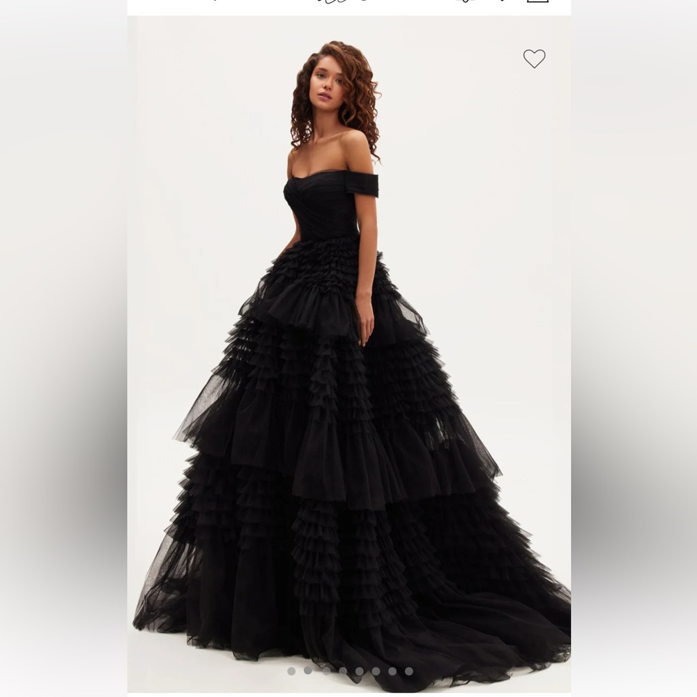 Milla Black tulle gown